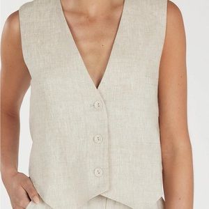 Linen Vest